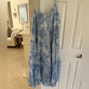 Paradise Tie Dye Midi Dress